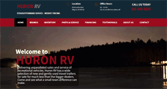 Desktop Screenshot of huronrv.com